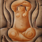 do Rego Monteiro, Mulher sentado