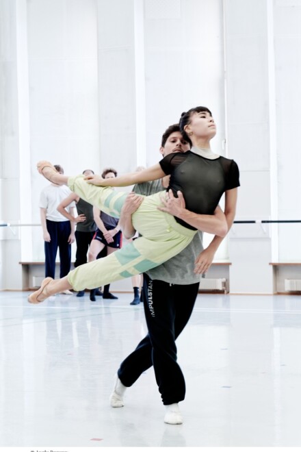 Photo de répétition Noces © Agathe Poupeney