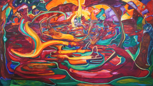 Sandra Seghir, I am a river whose source has been forgotten and whose end will never come, 2024
© Courtesy of the artist and Selebe Yoon, Dakar