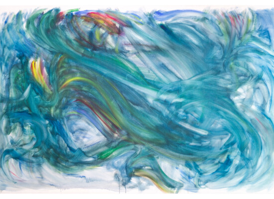 Jean Messagier, Les Porteurs d'arc-en-ciel, 1963, Collection particulière © Studio François Vézien