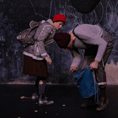 En attendant le Petit Poucet, Sylviane Fortuny (Cie Pour ainsi dire) © Michel Cavalca