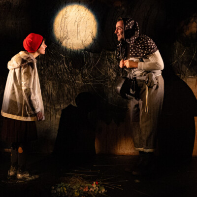 En attendant le Petit Poucet, Sylviane Fortuny (Cie Pour ainsi dire) © Michel Cavalca