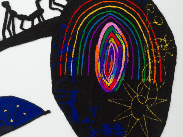 Afra Eisma, "Bloom passage" (détail), 2022 - courtesy de l’artiste © La Kunsthalle Mulhouse - photo : Emilie Vialet