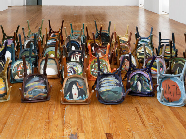 We Are The Painters, "Paysage Abstrait", 2025 & "La Résistance des Gardiennes du Musée", 2016-2020 - courtesy des artistes et de la galerie In Situ - Fabienne Leclerc© La Kunsthalle Mulhouse - photo : Emilie Vialet