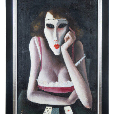 Richard Ziegler, Cartomancienne Kartenlegerin, 1927-28, photo : Jens Alemann