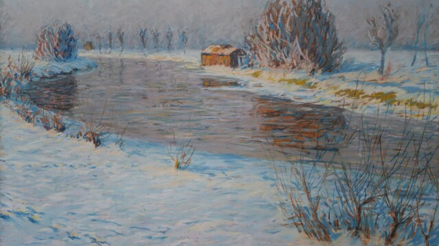 Philipp Klein: Ein Wintertag, 1902 © Barbara Hofkamp