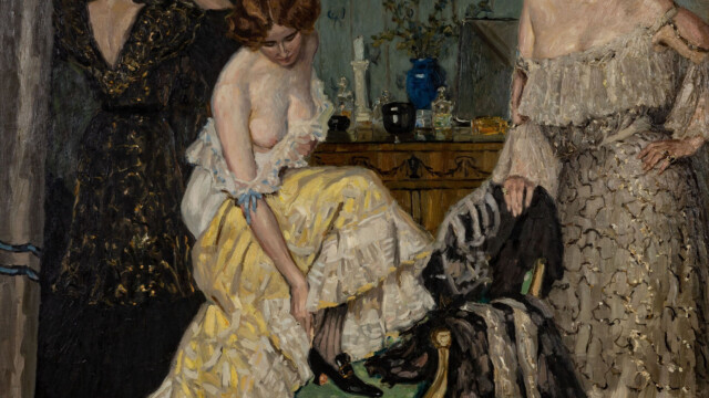Philipp Klein, Avant la Redoute Vor der Redoute, 1906 © Landesmuseum Hannover