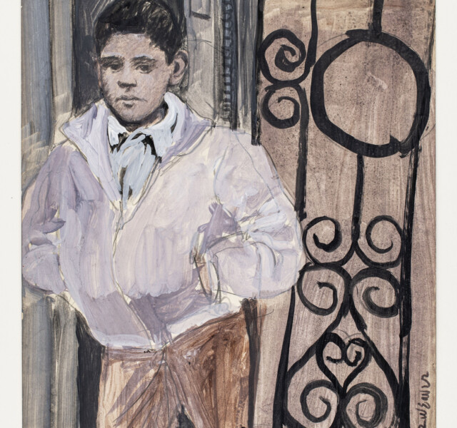 Robert WEAVER, Dessin sans titre, vers 1960/1970. Strasbourg, Musée Tomi Ungerer – Centre international de l’Illustration © Dépôt collection particulière Antonia Pelaez et Francesca Weaver. Photo : Mathieu Bertola