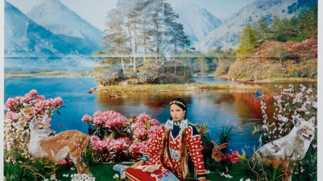 Wendy Red Star, Spring – Four Seasons, 2006 © Wendy Red Star, courtesy the artist; collection of the Newark Museum of Art