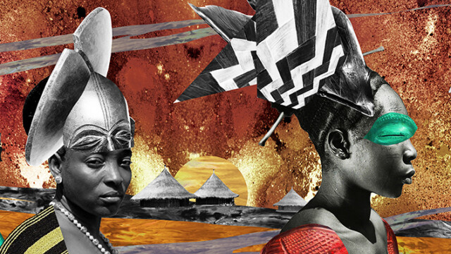 Raphaël Barontini, The Golden Ladies, 2026 © 2026, ProLitteris, Zurich, courtesy the artist