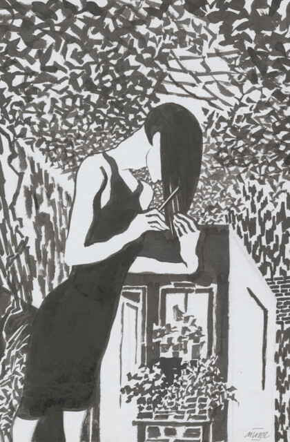 © José Muñoz, Ohne Titel, 2013,
«Tintas Negras»
Edition Mœbius, Buenos Aires, 2015