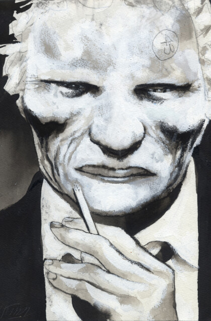 © José Muñoz,
«Gentle Alack with a wild bison stampede
inside his mind», 2018–2022
Courtesy Bicocchi Collection