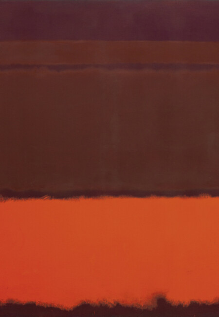 Mark Rothko, Nr. 6 | Siena, Orange auf Weinrot / No. 6 | Sienna, Orange on Wine, 1962
© 1998 Kate Rothko Prizel & Christopher Rothko / 2026, ProLitteris, Zurich