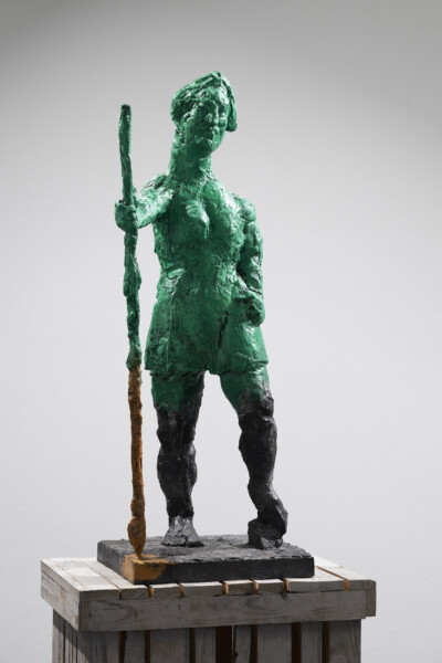 Markus Lüpertz
Jagdgöttin Diana
2019
Bronze, handbemalt
100 x 37 x 35 cm
© VG Bild-Kunst, Bonn 2026