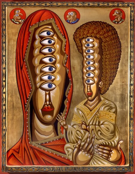 Hervé Di Rosa
La Vierge à huit yeux, 1993. © Cosimo Filipini / Musée Unterlinden / © Adagp, Paris, 2026