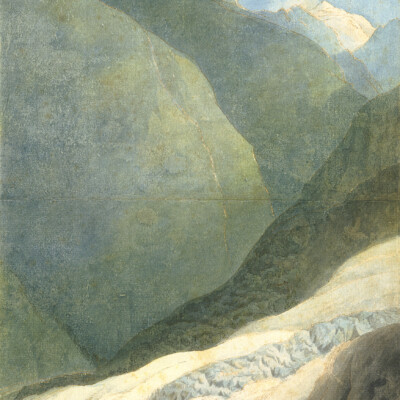 Francis Towne, The source of the Arveyron
(1781) © Tate, photo : Tate