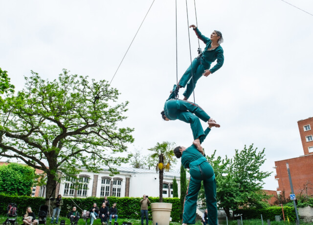 Compagnie Retouramont, Totem © Stéphane Bluzat